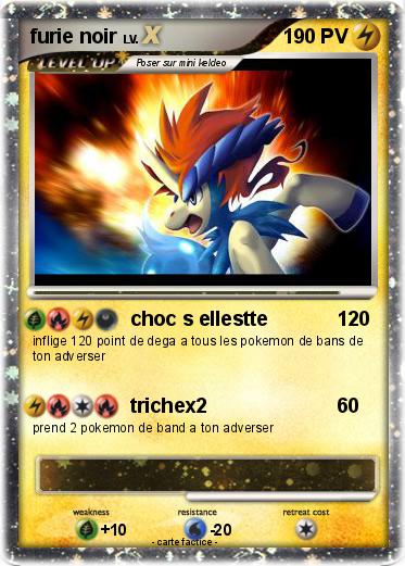 Pokemon furie noir