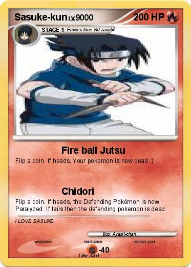 Pokemon Sasuke-kun
