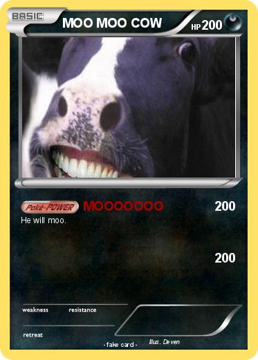 Pokemon MOO MOO COW
