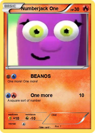 Pokemon Numberjack One
