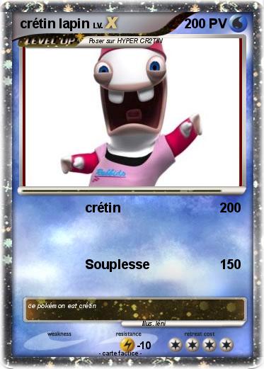 Pokemon crétin lapin