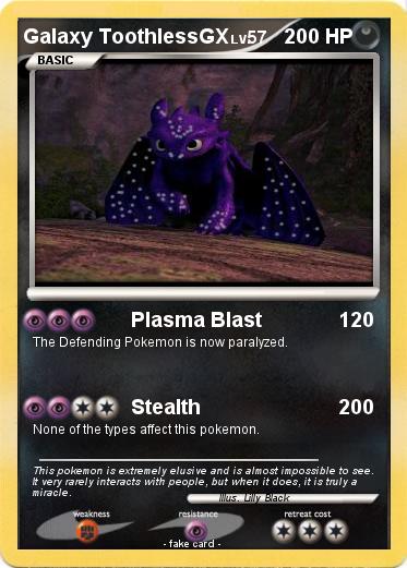 Pokemon Galaxy ToothlessGX