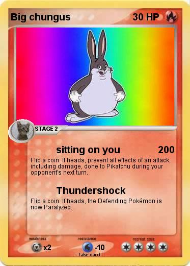 Pokemon Big chungus