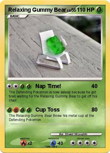 Pokemon Relaxing Gummy Bear
