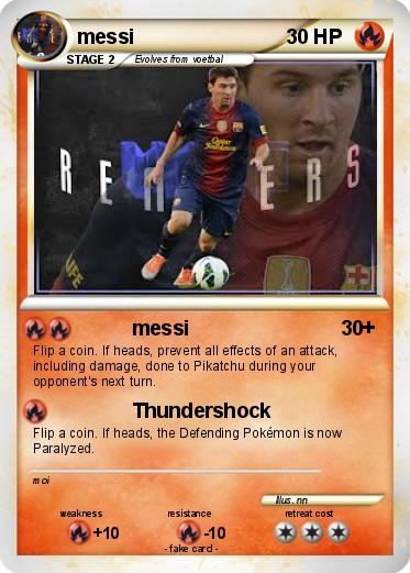 Pokemon messi