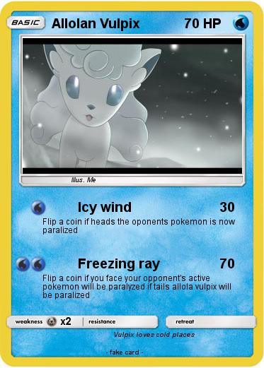 Pokemon Allolan Vulpix