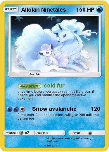 Pokemon Allolan Ninetales