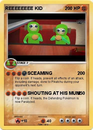 Pokemon REEEEEEEE KID