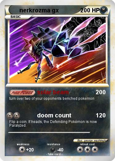 Pokemon nerkrozma gx