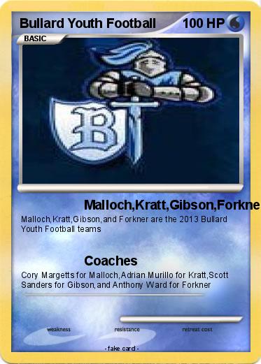 Pokemon Bullard Youth Football