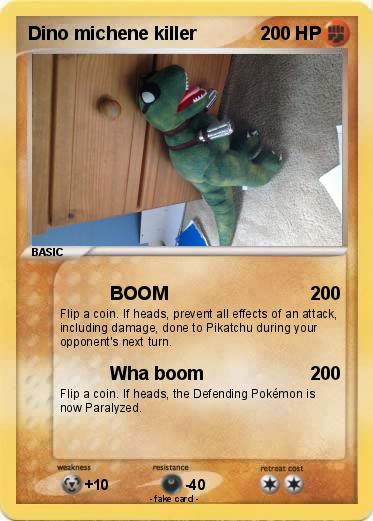 Pokemon Dino michene killer