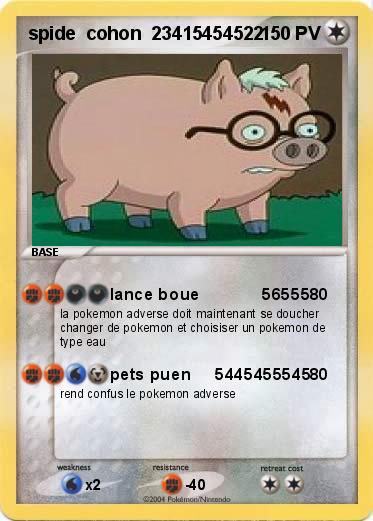 Pokemon spide  cohon  23415454522