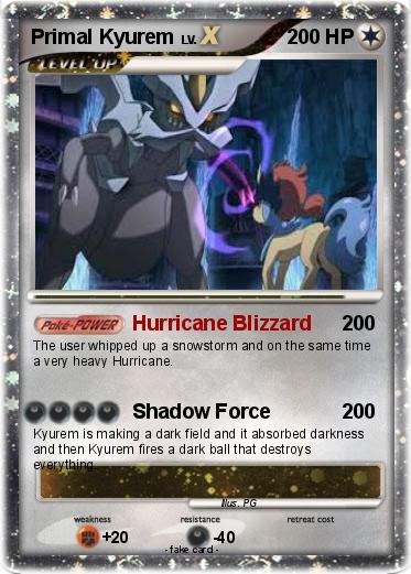 Pokemon Primal Kyurem