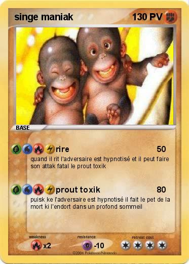 Pokemon singe maniak