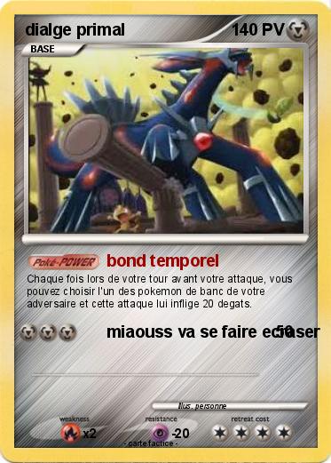 Pokemon dialge primal