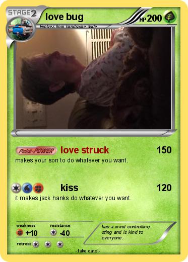 Pokemon love bug