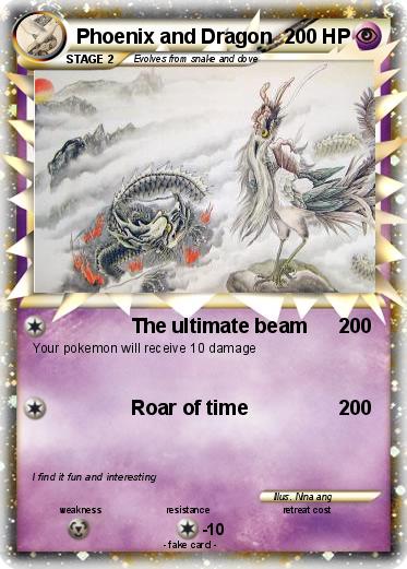 Pokemon Phoenix and Dragon
