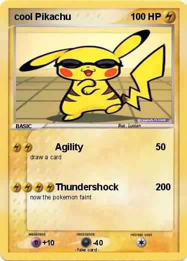 Pokemon cool Pikachu