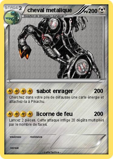 Pokemon cheval metalique
