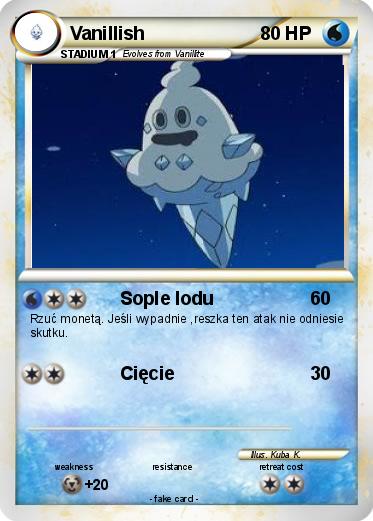 Pokemon Vanillish