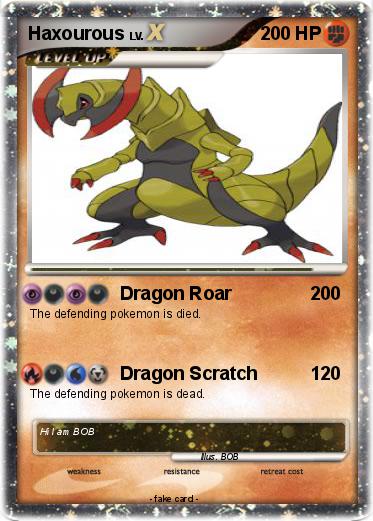Pokemon Haxourous