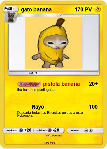 Pokemon gato banana