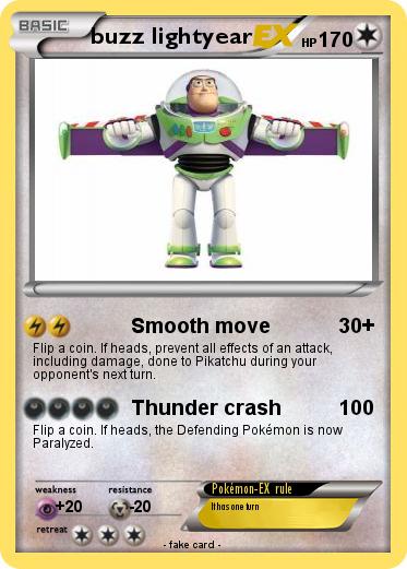 Pokemon buzz lightyear
