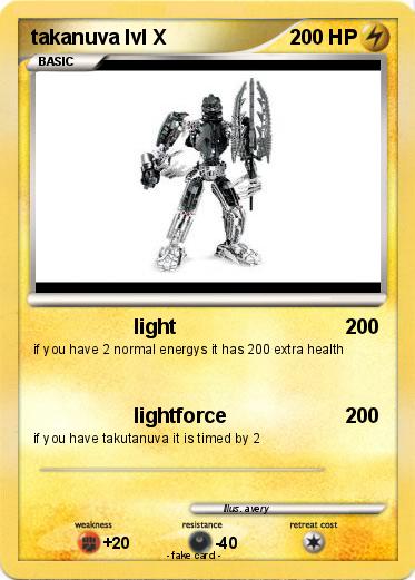 Pokemon takanuva lvl X