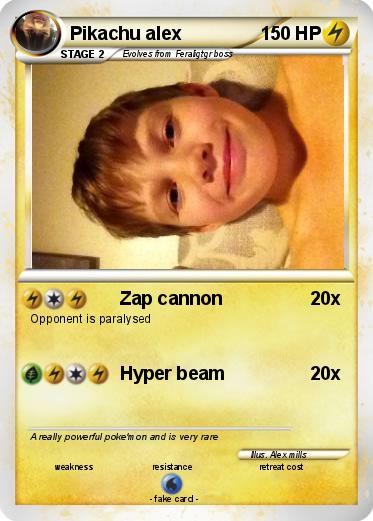 Pokemon Pikachu alex