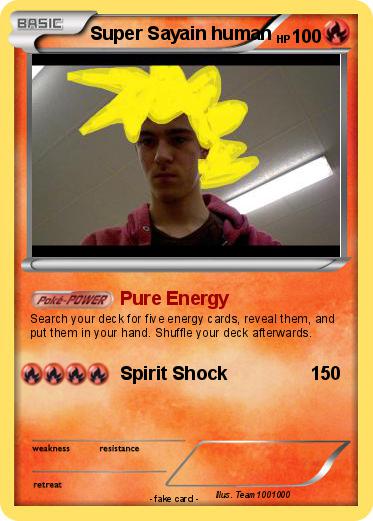 Pokemon Super Sayain human