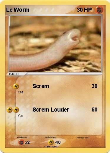 Pokemon Le Worm