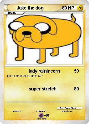 Pokemon Jake the dog