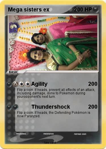 Pokemon Mega sisters ex