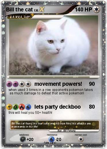 Pokemon Bill the cat