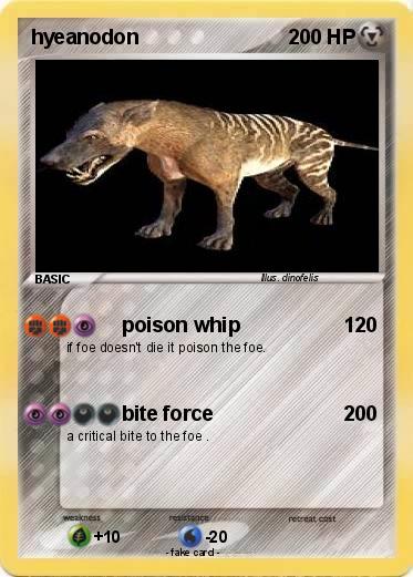 Pokemon hyeanodon