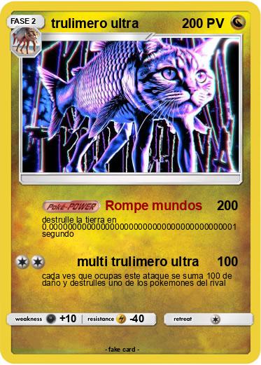 Pokemon trulimero ultra