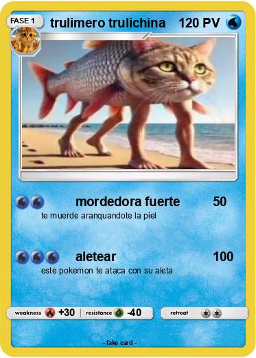 Pokemon trulimero trulichina
