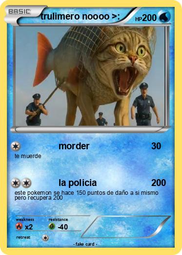 Pokemon trulimero noooo >:
