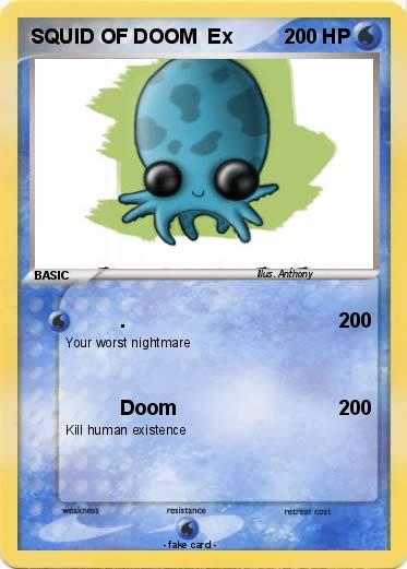 Pokemon SQUID OF DOOM  Ex