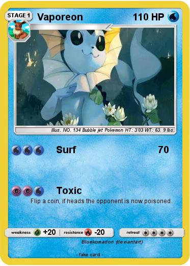 Pokemon Vaporeon