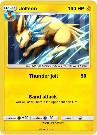 Pokemon Jolteon