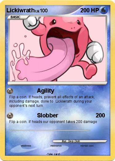 Pokemon Lickiwrath