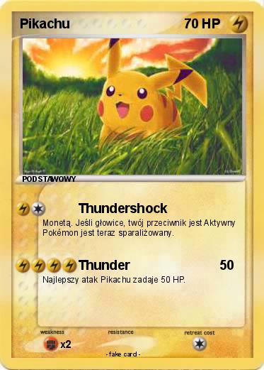Pokemon Pikachu