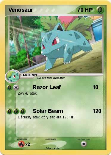 Pokemon Venosaur