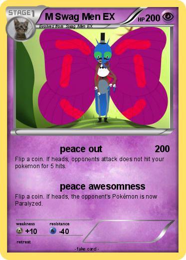 Pokemon M Swag Men EX