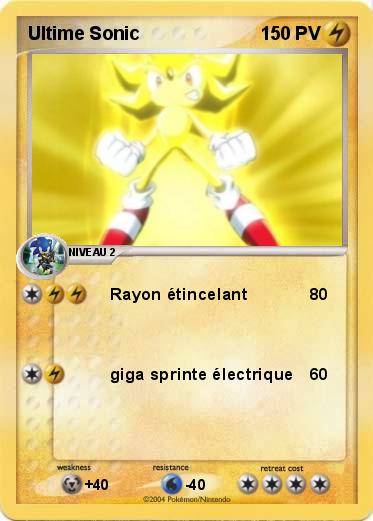 Pokemon Ultime Sonic