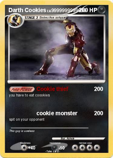 Pokemon Darth Cookies