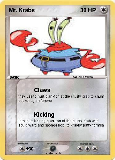 Pokemon Mr. Krabs