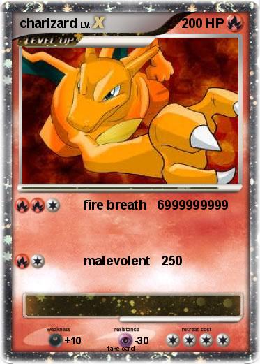 Pokemon charizard
