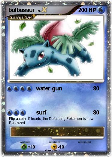 Pokemon bulbasaur